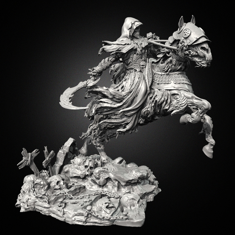 Model Kit Levels - 75mm 95mm 115mm Figur Model Resin