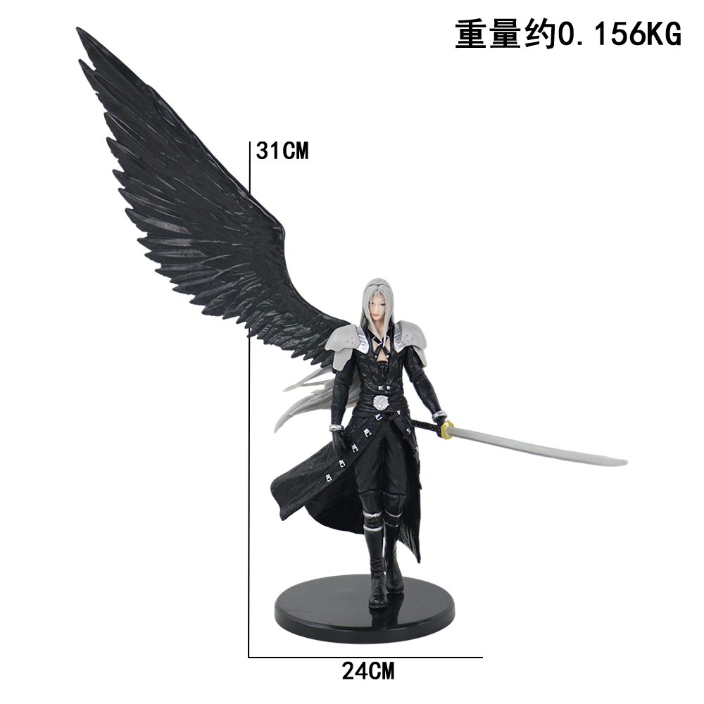 Model Kit Final Fantasy - Figur Patung Malaikat Sephiroth Final Fantasy,