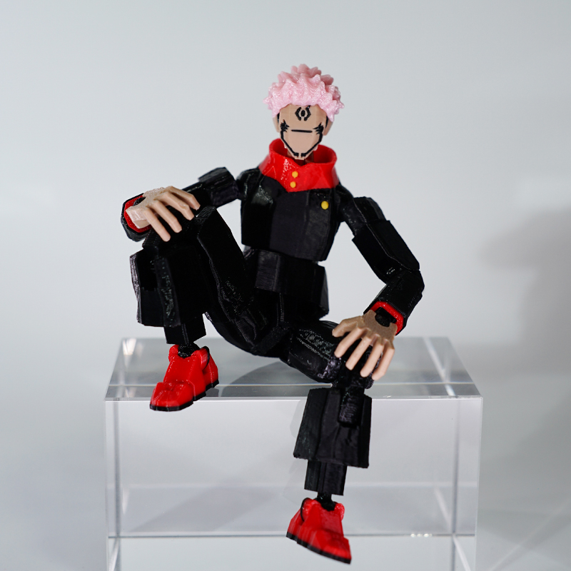 Model Kit Jujutsu Kaisen - 3D dicetak Jujutsu kassen Ryomen Sukuna