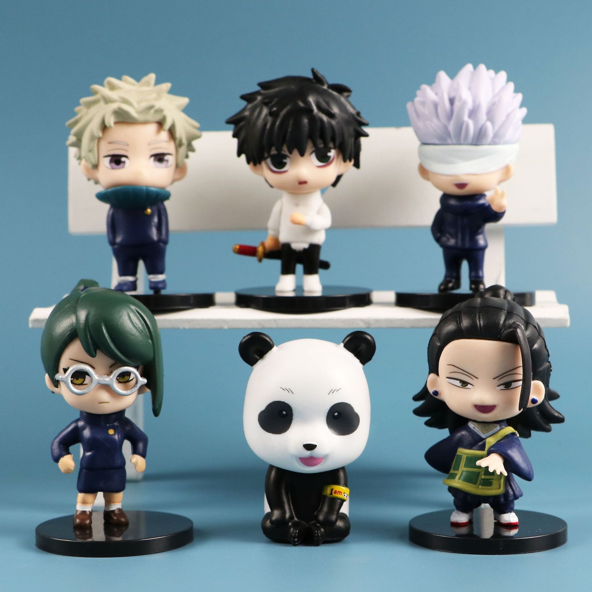 Model Kit Jujutsu Kaisen - Patung kartun Jujutsu Kaisen Gojo Satoru