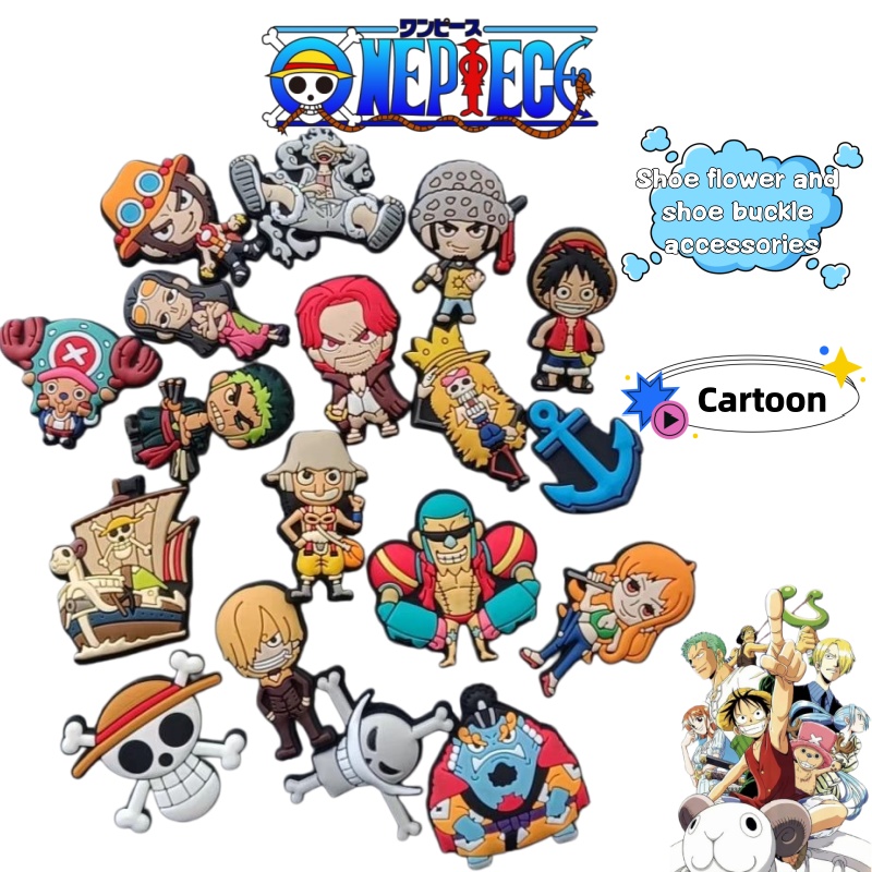Model Kit Anime - Aksesoris sepatu karakter anime One Piece,