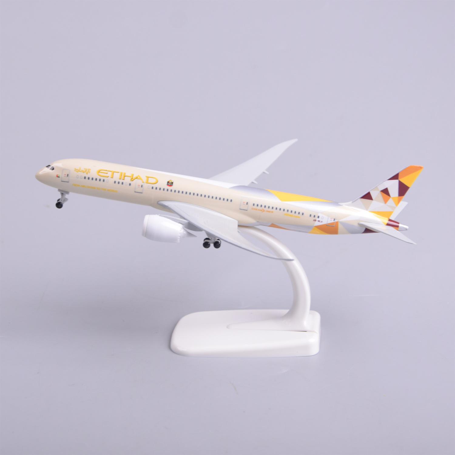 Model Kit Planes - Model Pesawat Terbang Diecast Metal Etihad