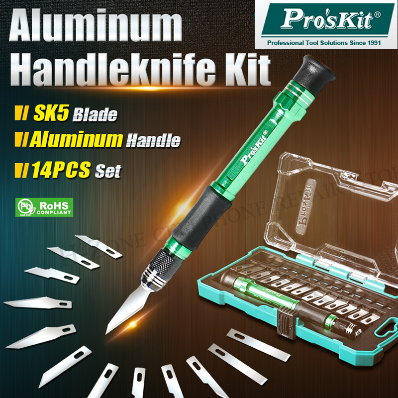 Model Kit Cutter - Pro'skit set pisau ukir seni buatan