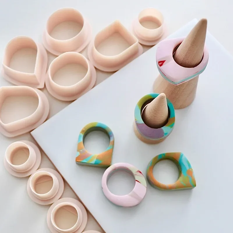 Model Kit Cutter - Set Pemotong Tanah Liat Polimer Cincin