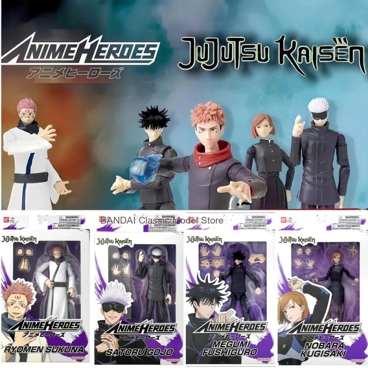 Model Kit Jujutsu Kaisen - Set Figur Aksi Bandai Jujutsu Kaisen