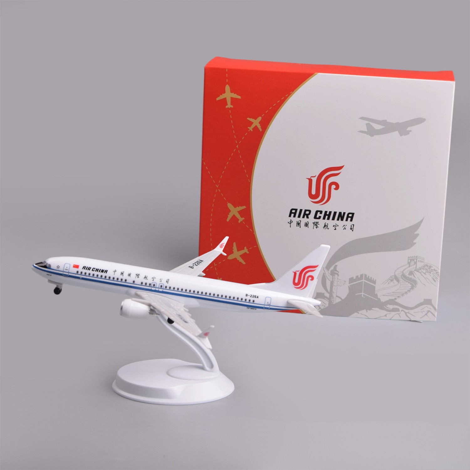 Model Kit China - Model Pesawat Miniatur Plastik Air China