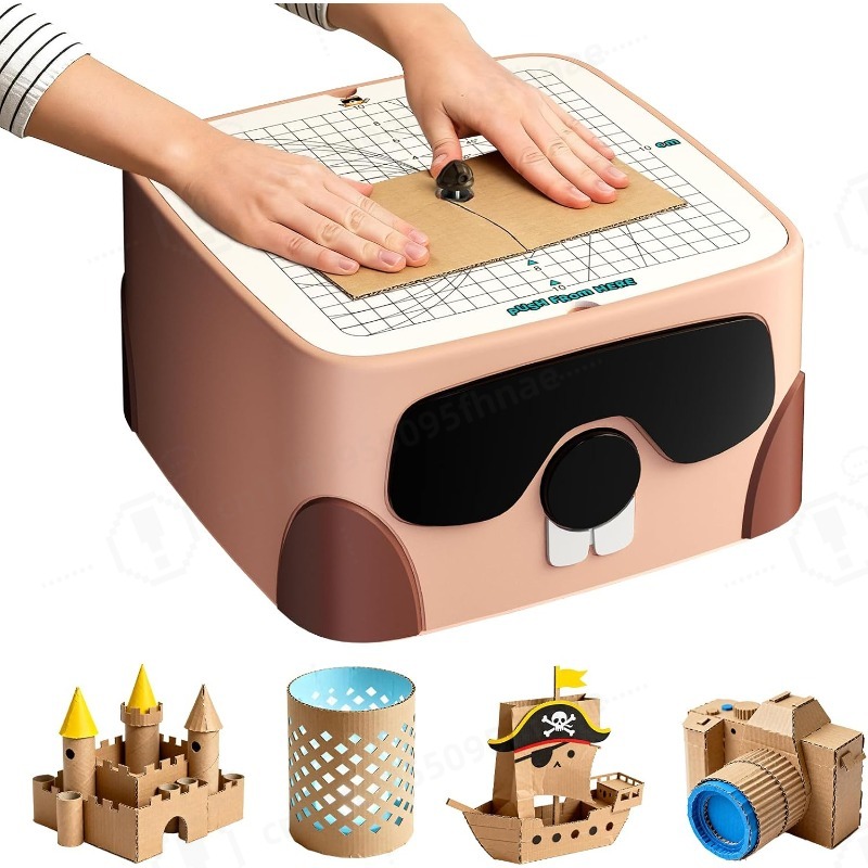 Model Kit Cutter - Pemotong Karton, Kit Alat Konstruksi Karton
