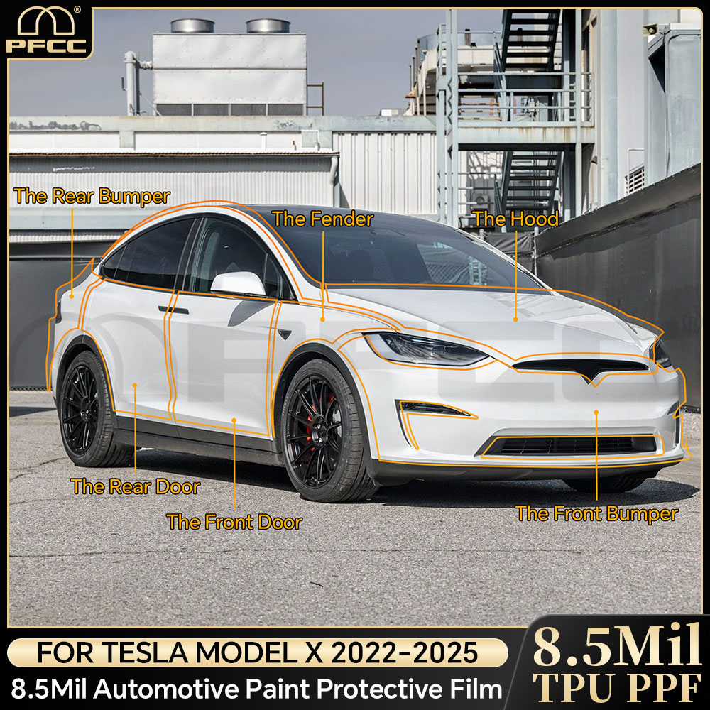 Logo Model Kit - Film Pelindung Cat Bumper Mobil TPU