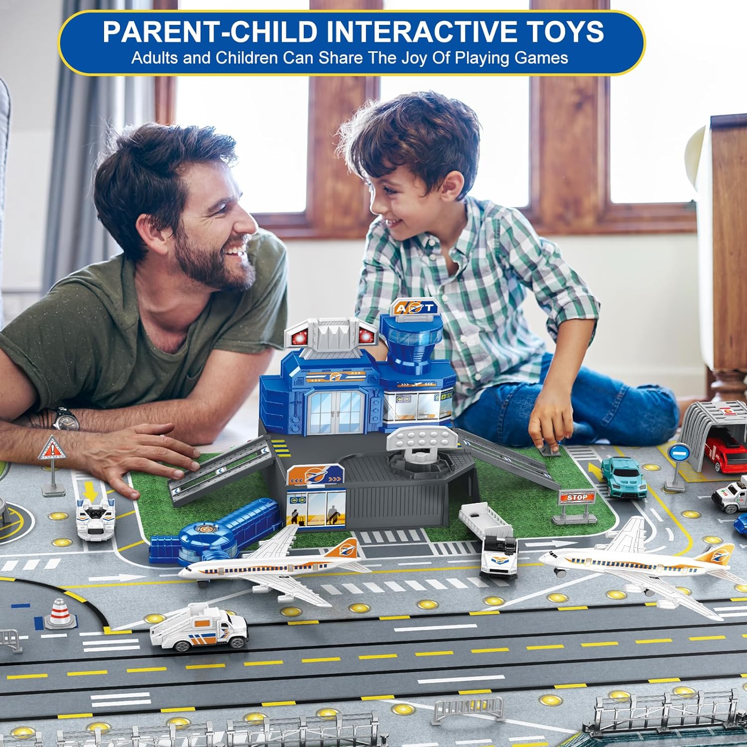 Set Mainan Pemandangan Bandara - Model Kit Planes ulasan dan harga