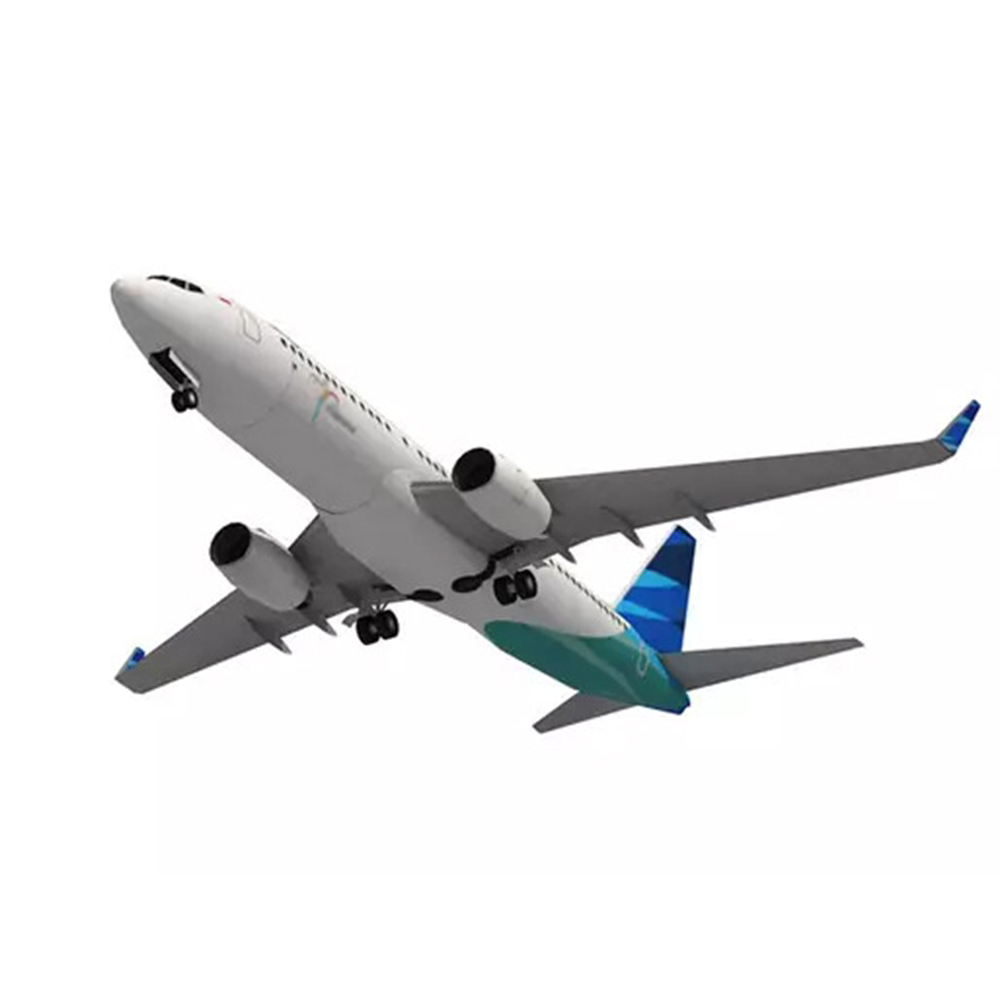 1:100 Model Mikro 3D Boeing 73 - Model Kit Indonesia ulasan dan harga