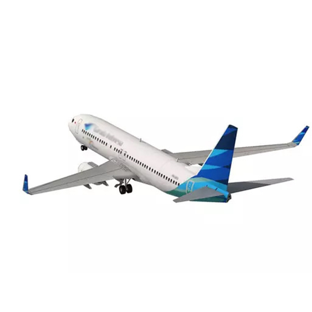 1:100 Model Mikro 3D Boeing 73 - Model Kit Indonesia ulasan dan harga