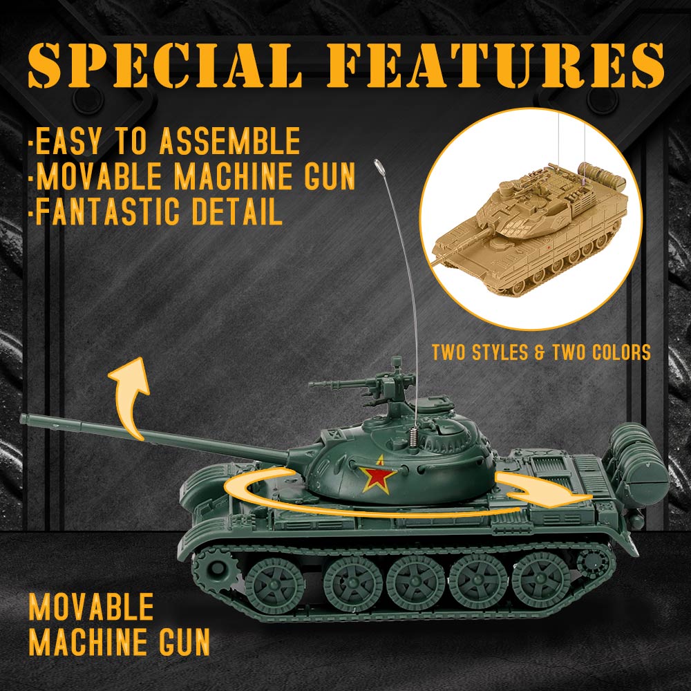 Viikodo tangki mainan tentara  - Model Kit China ulasan dan harga