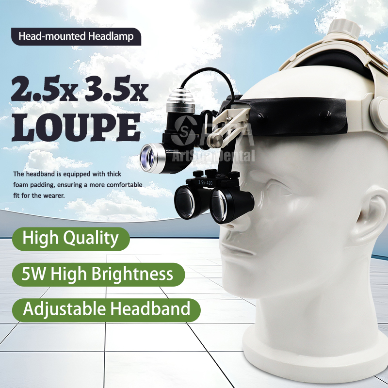 Lampu Pembesar Medis Gigi Tipe - Magnifier With Light ulasan dan harga