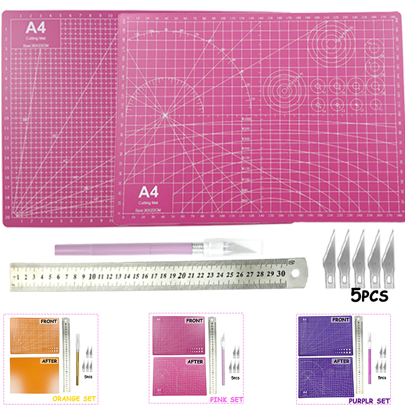Set Alas Potong Tangan A4 PVC, - Model Kit Cutter ulasan dan harga