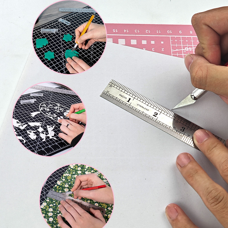 Set Alas Potong Tangan A4 PVC, - Model Kit Cutter ulasan dan harga