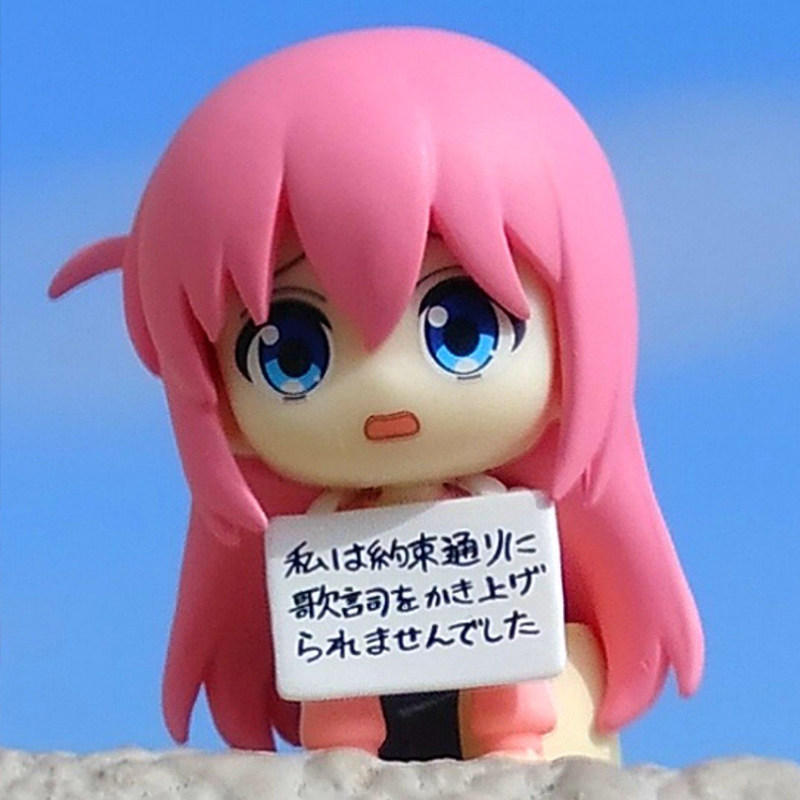 Tersedia Bushiroad Anime Gasha - Model Kit Bocchi ulasan dan harga