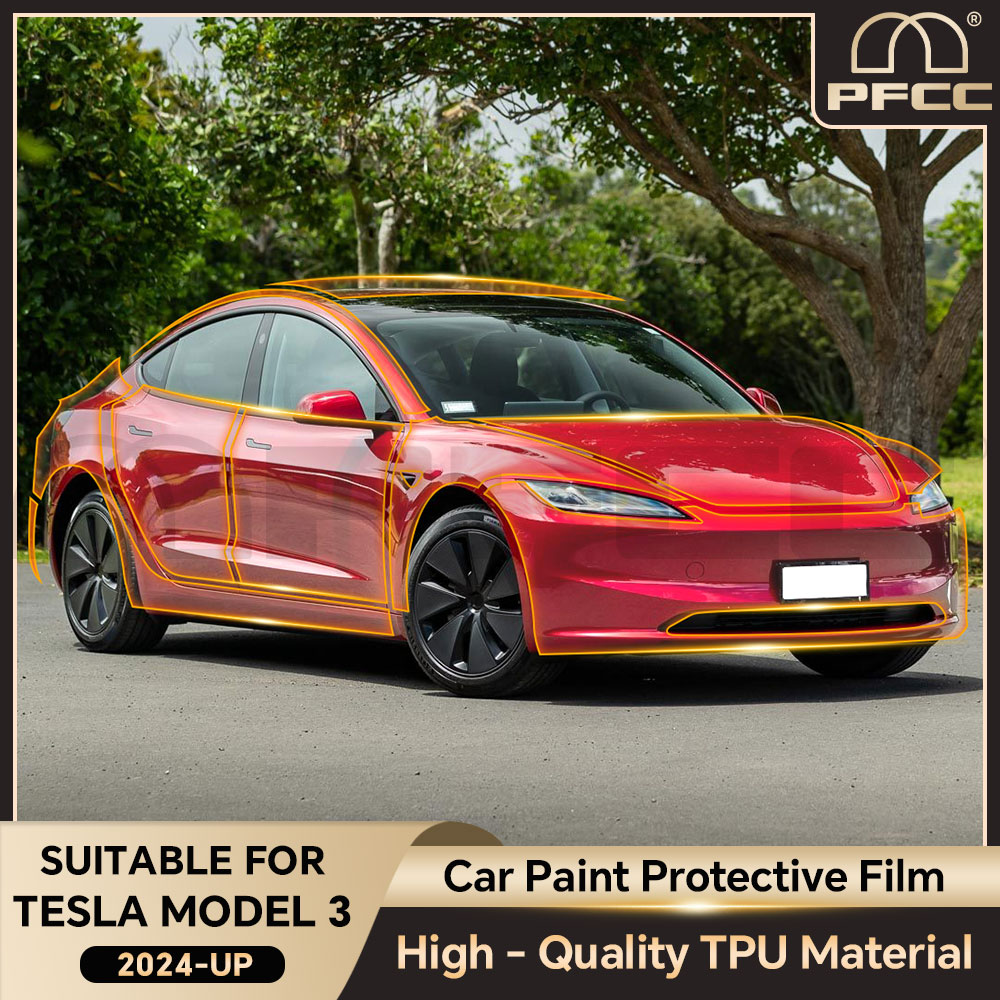 Film pelindung cat untuk Tesla - Logo Model Kit ulasan dan harga