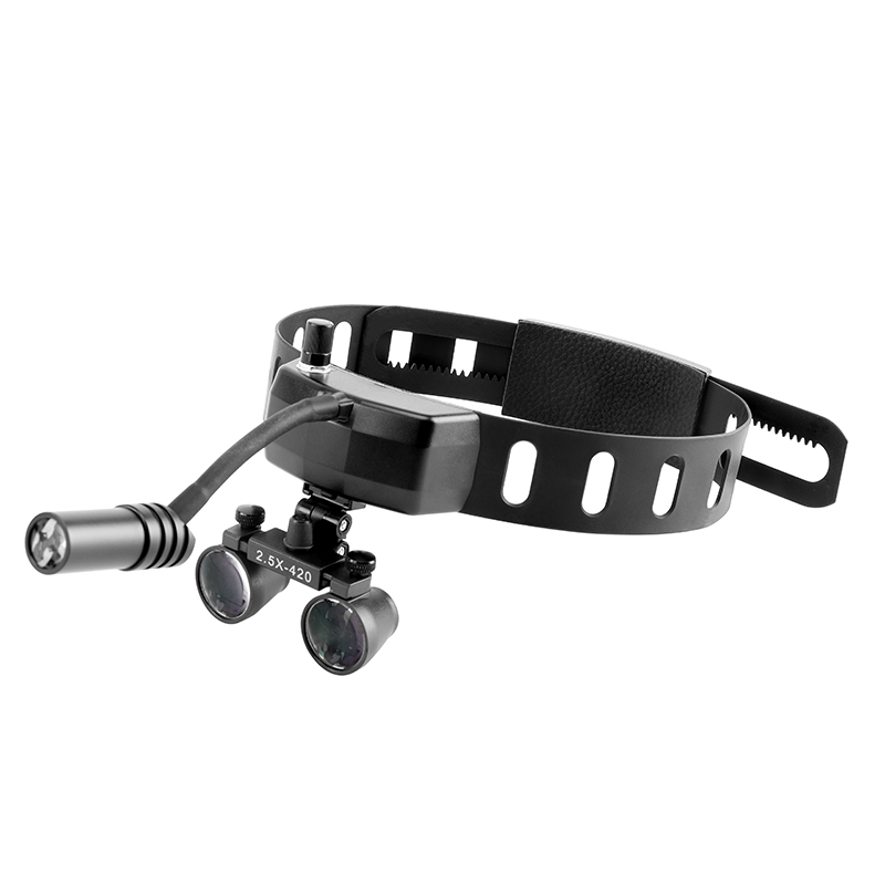 Kacamata Loupe Tipe 5W Lampu L - Magnifier With Light ulasan dan harga