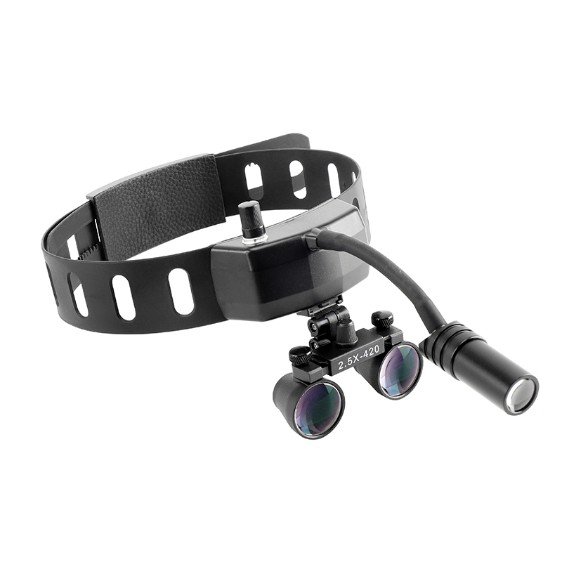 Kacamata Loupe Tipe 5W Lampu L - Magnifier With Light ulasan dan harga