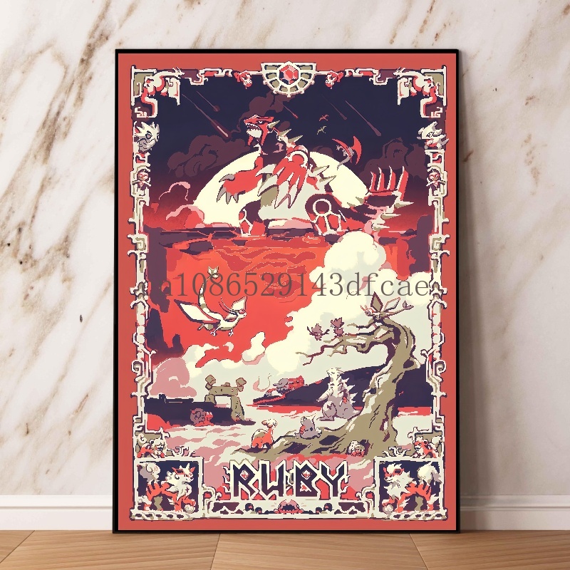 Pokemon Poster kartun Retro to - Model Kit Lugia ulasan dan harga