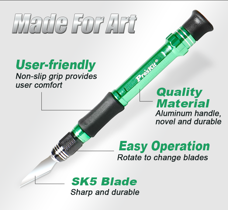 Pro'skit set pisau ukir seni b - Model Kit Cutter ulasan dan harga