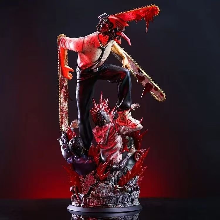 Figur Chainsaw Man Koleksi Kar - Model Kit Chainsaw Man ulasan dan harga