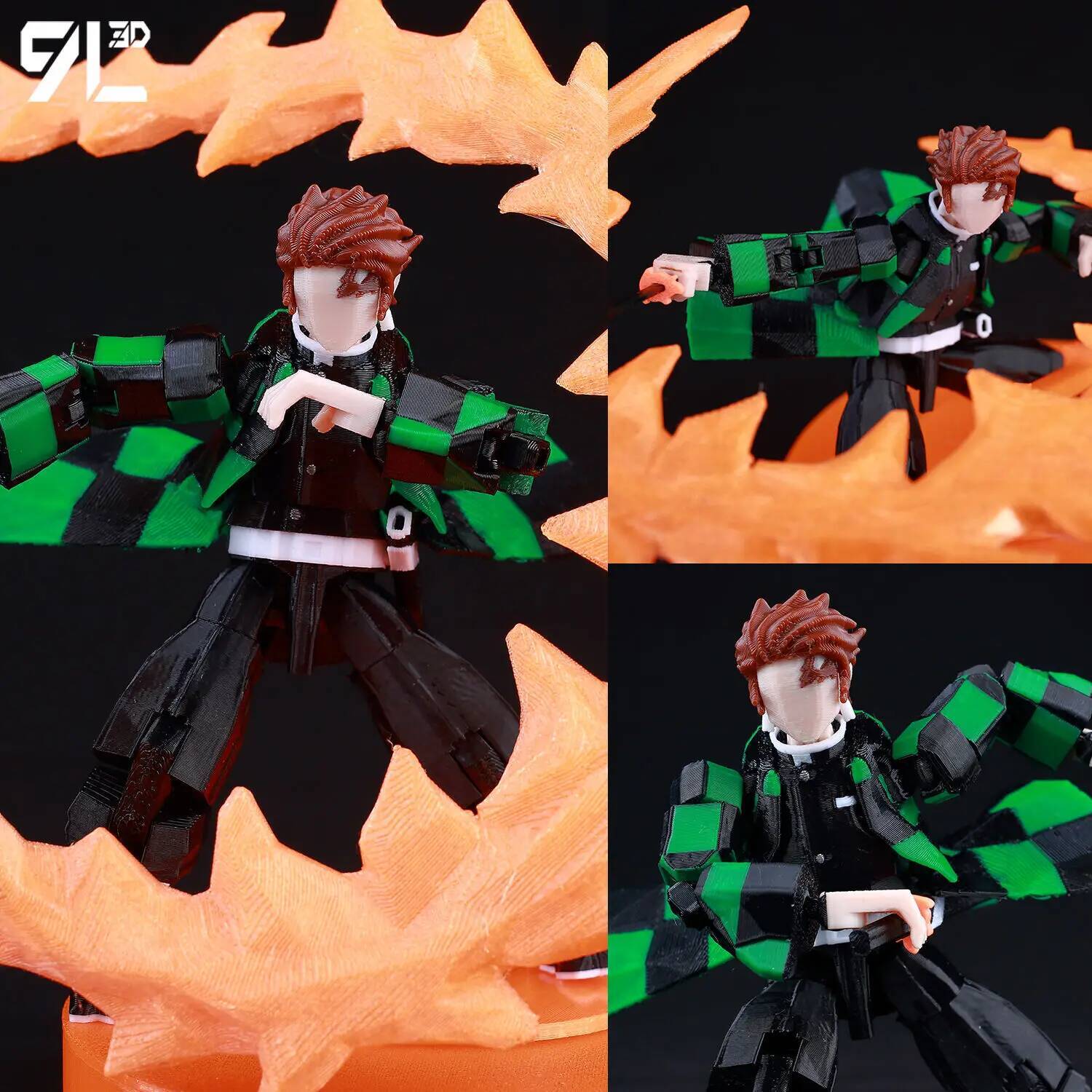 9L3D Figur Aksi Demon Slayer A - Model Kit Jujutsu Kaisen ulasan dan harga