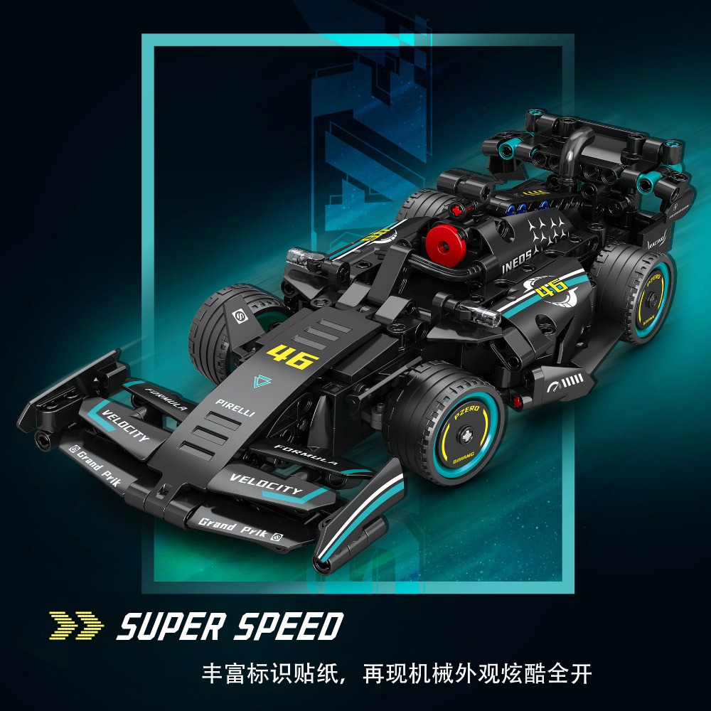 Remote Control Teknis Blok Ban - Model Kit F1 ulasan dan harga