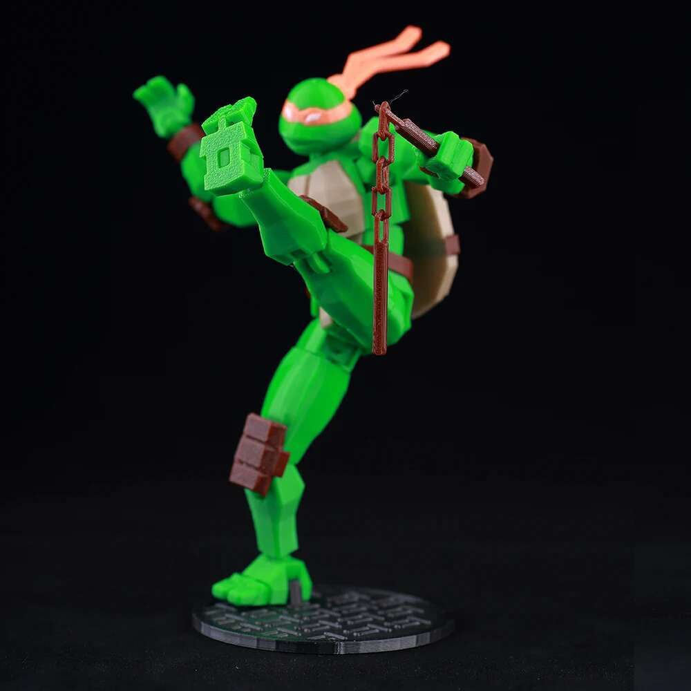 9L3D Lucky13 Michelangelo TMNT - Model Kit Jujutsu Kaisen ulasan dan harga