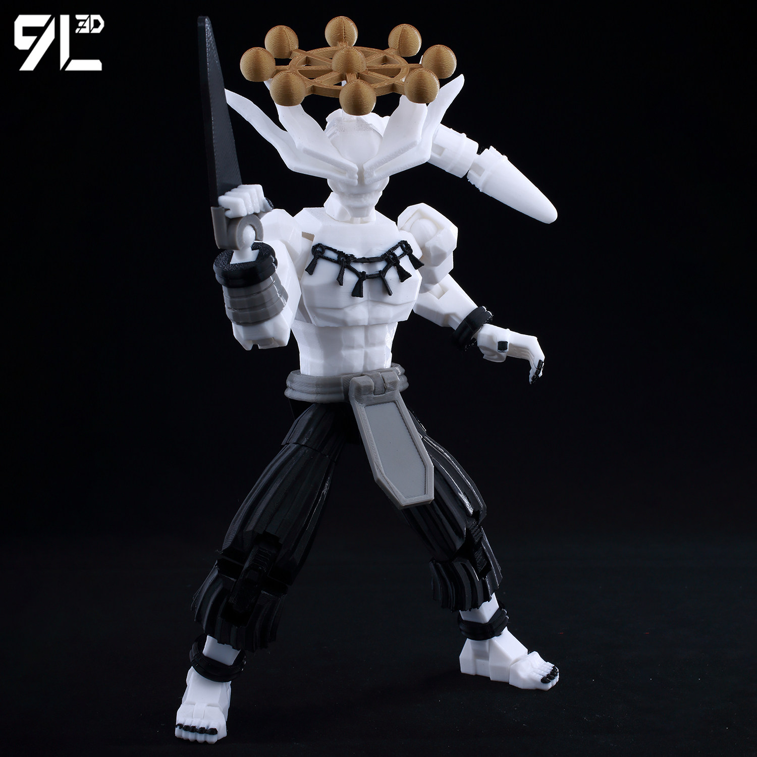 ​ 9L3D Lucky13 Gojo Sukuna Juj - Model Kit Jujutsu Kaisen ulasan dan harga