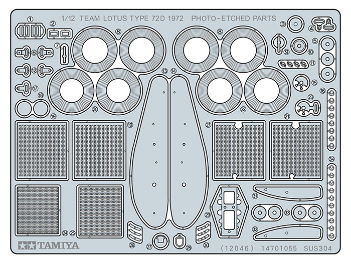 12046 skala 1/12 model rakitan - Model Kit F1 ulasan dan harga