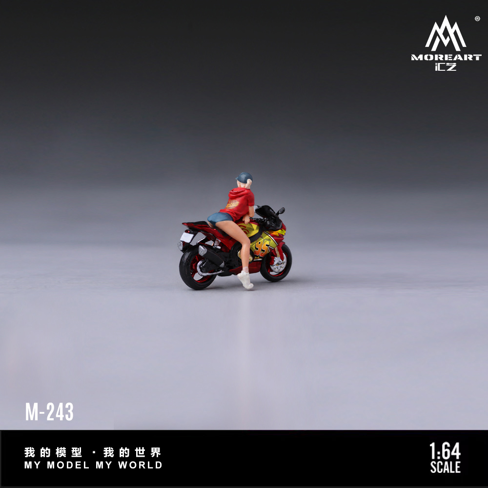 MoreArt 1:64 Model Motor Resin - Model Kit For Girls ulasan dan harga