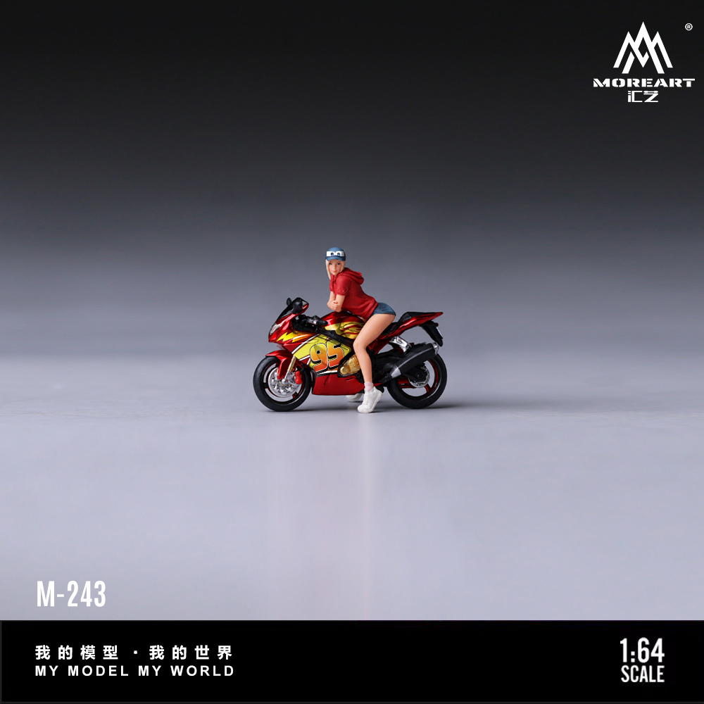 MoreArt 1:64 Model Motor Resin - Model Kit For Girls ulasan dan harga