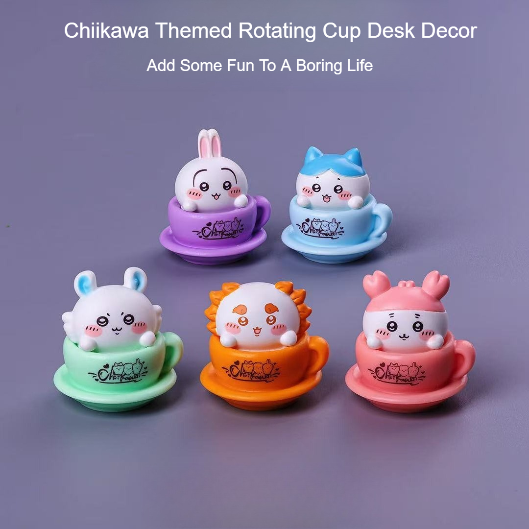 Figur Chiikawa Rotating Cup, D - Model Kit Anime ulasan dan harga