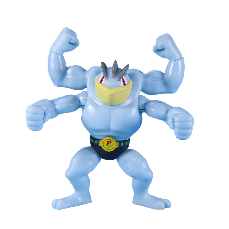Figur Resmi WCT Machop & Macha - Model Kit Lugia ulasan dan harga
