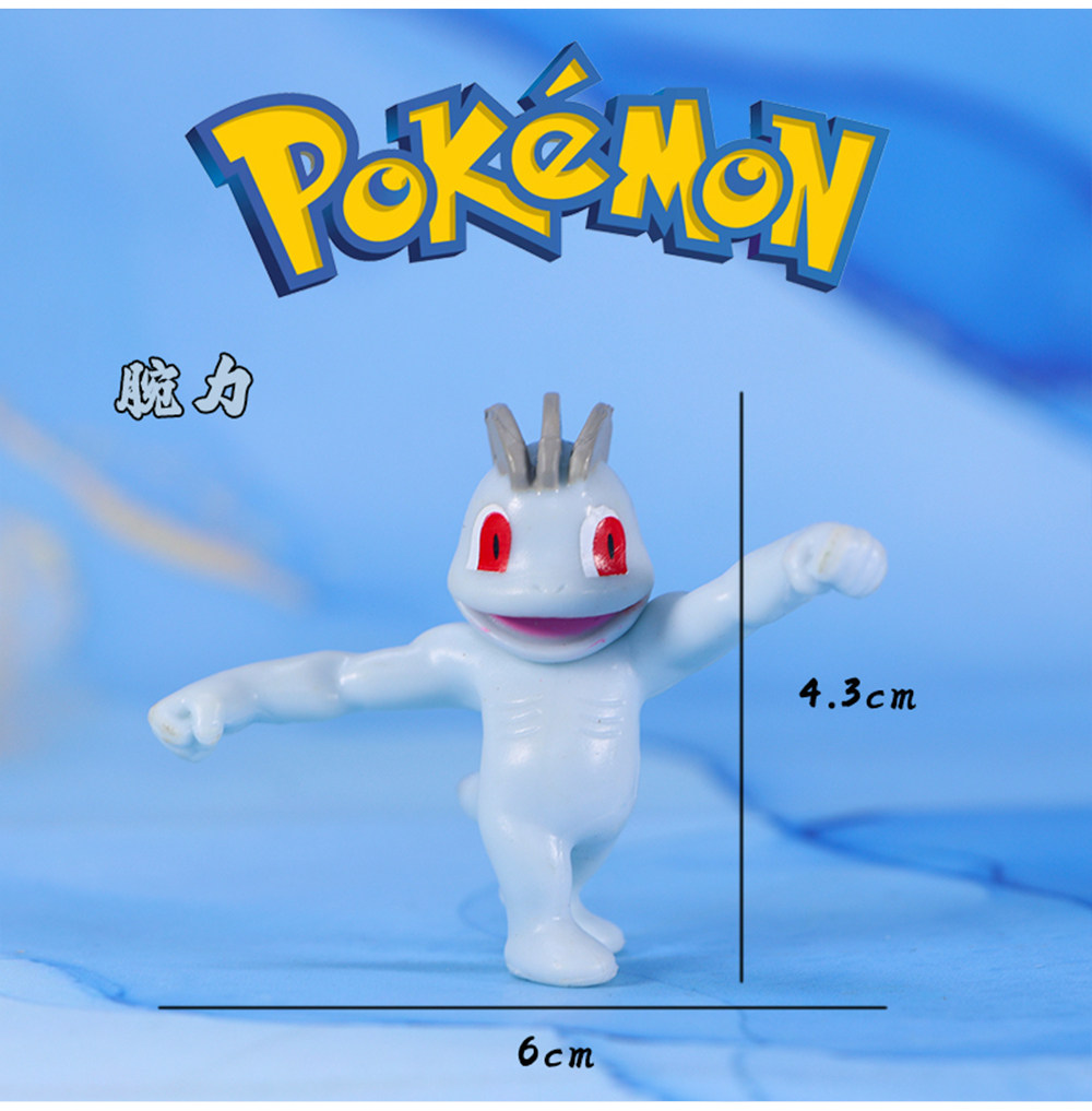 Figur Resmi WCT Machop & Macha - Model Kit Lugia ulasan dan harga