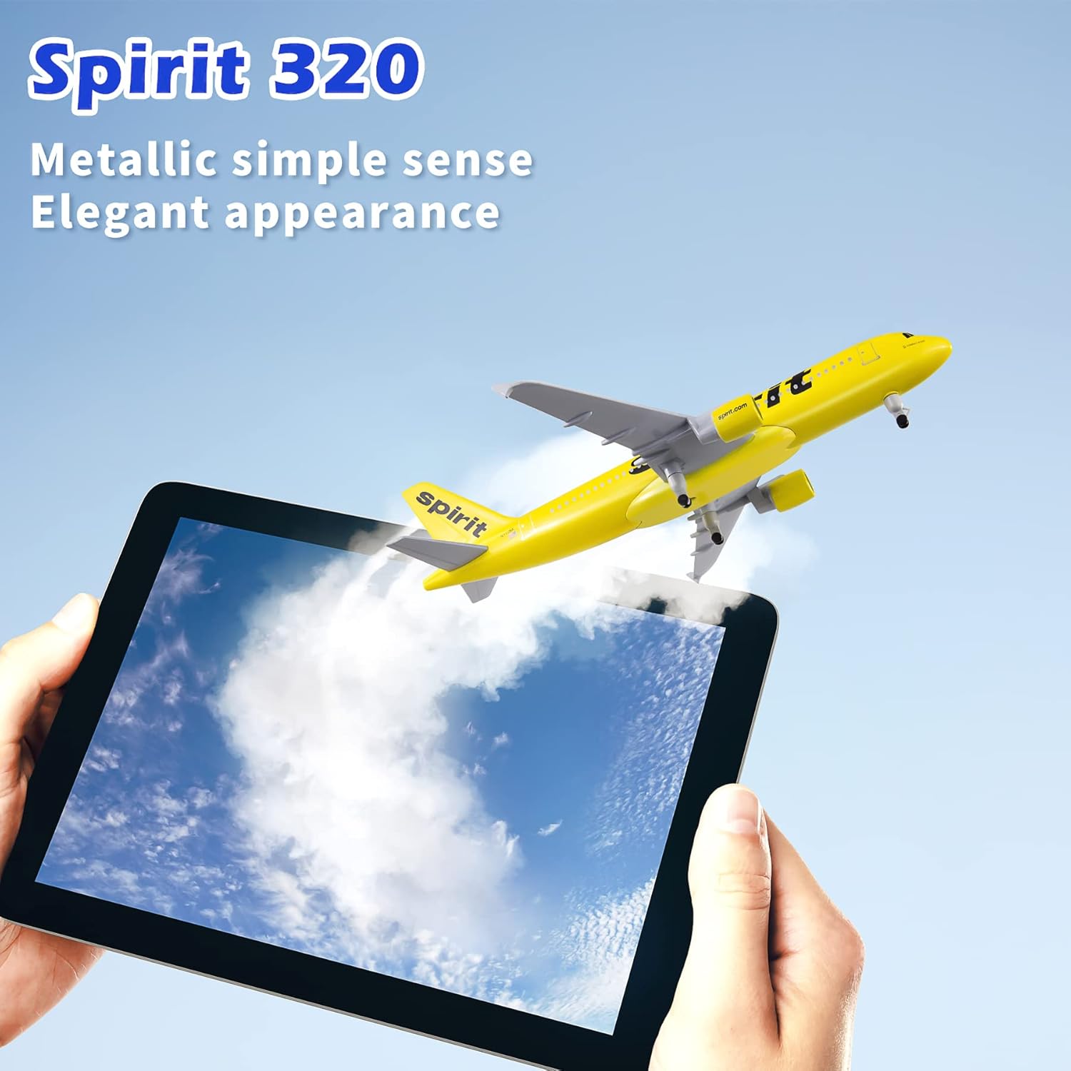 Model Pesawat Spirit A320 20cm - Model Kit Planes ulasan dan harga